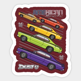 Duster Stances Sticker